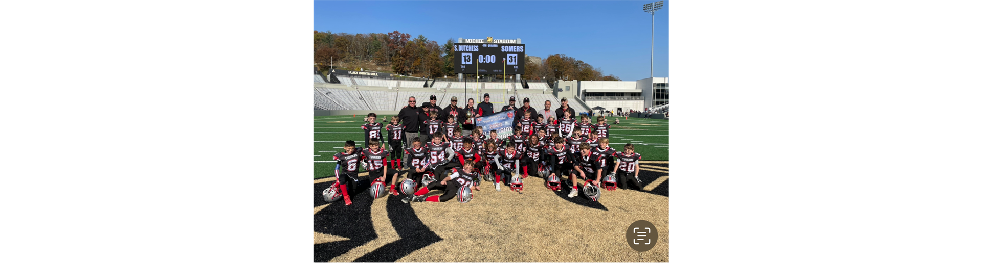 2023 9U Champions Somers Tuskers